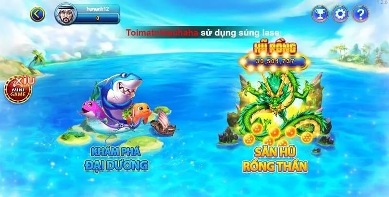 Bắn cá Hit Club – Săn hũ Rồng thần, chinh phục đại dương